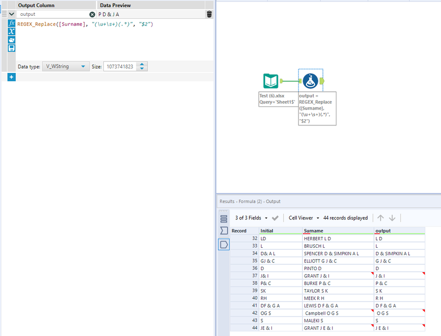 Designer| Text Extraction from String - Alteryx