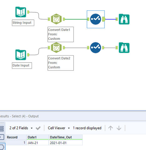 String to Date format - Alteryx