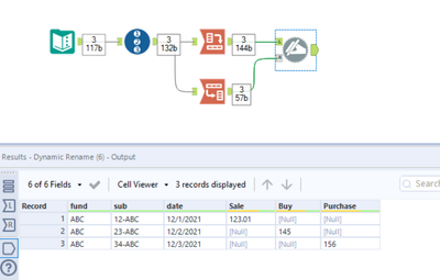 Transpose the value in the dataset - Alteryx