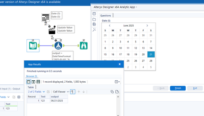 Change date format - Alteryx