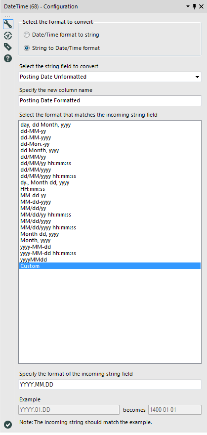 Converting to Proper Date Format - Alteryx