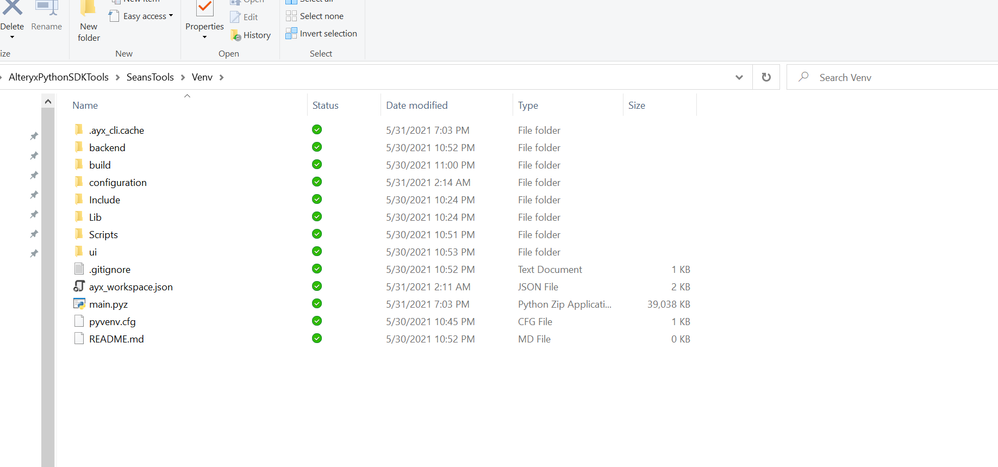 Recommended Dev structure for Platform SDK - Alteryx
