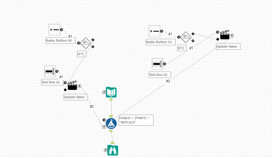 Update Query dynamically with Multiple Action Tools - Alteryx