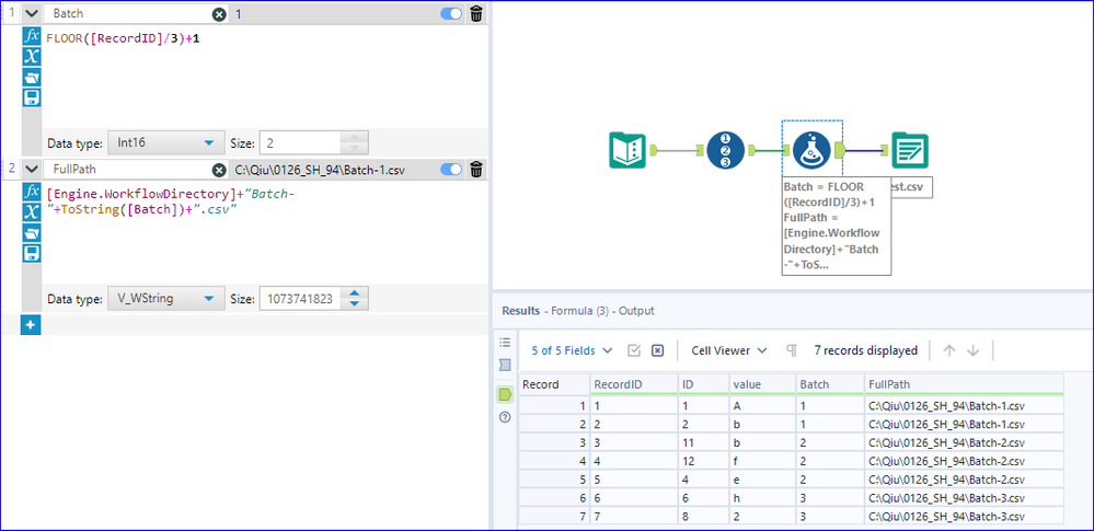 Render CSV File Output Dynamically. - Alteryx