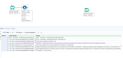 Formatting text with special characters and pattern - Alteryx