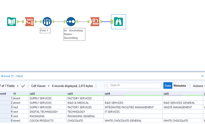 How to remove next repeated value in each row - Alteryx