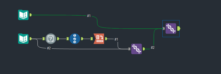 Combining two data sets - Alteryx