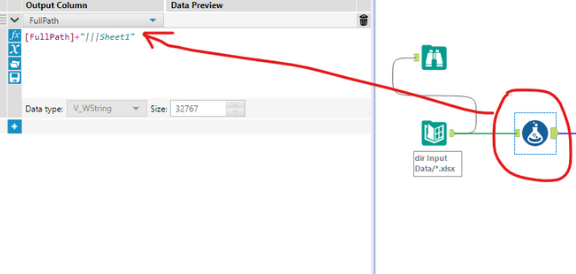 Dynamic Input tool - Alteryx