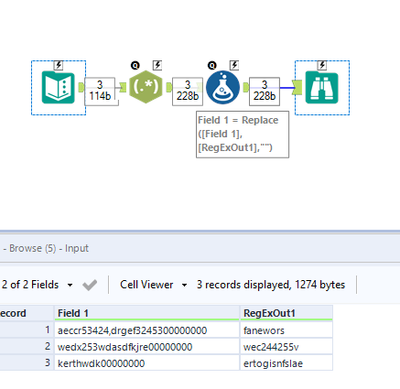 Split a column based on a text - Alteryx
