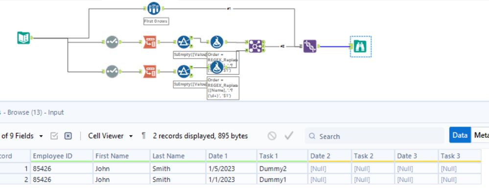 Create new rows - Alteryx