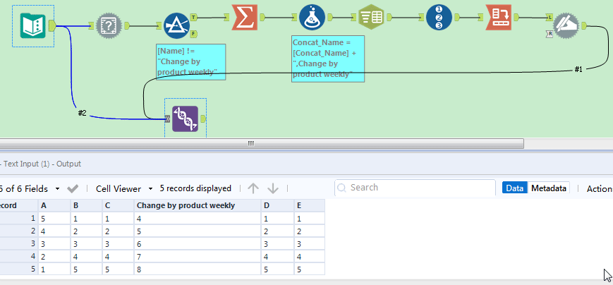 How to move a column to the end with dynamic select tool - Alteryx
