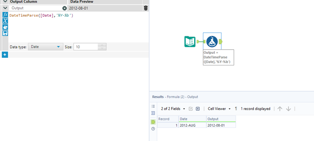 How to convert String date with spell out months to date format - Alteryx