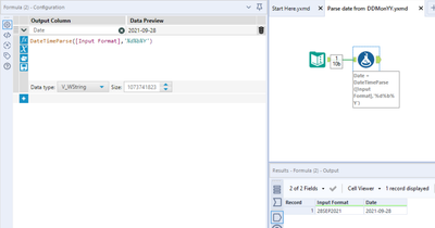 Parse DDMonYY to date - Alteryx