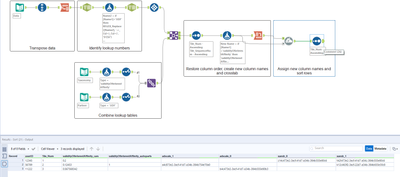 find and replace column names based on other input file - Alteryx