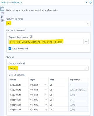 Split Data into multiple column - Alteryx