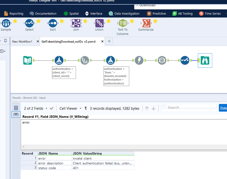 Translating Python requests.post into Download tool for authentication ...