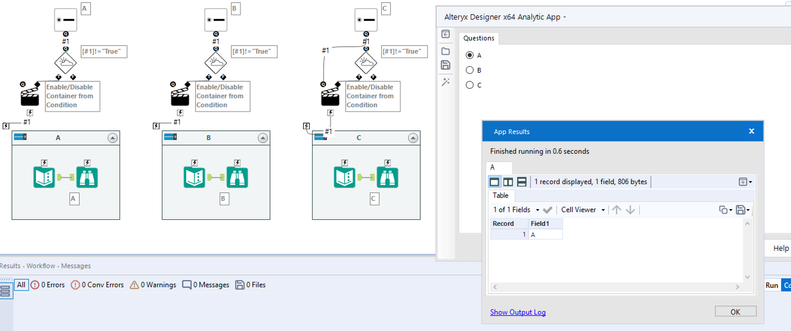 Conditional Routing for more than 2 tool containers - Alteryx