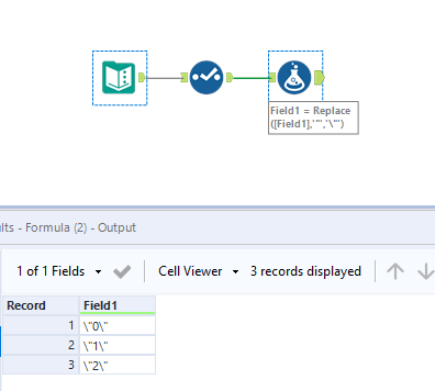 Replace Special Characters in a String - Alteryx