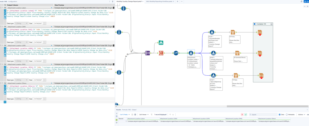 The System cannot find the specified path - Alteryx