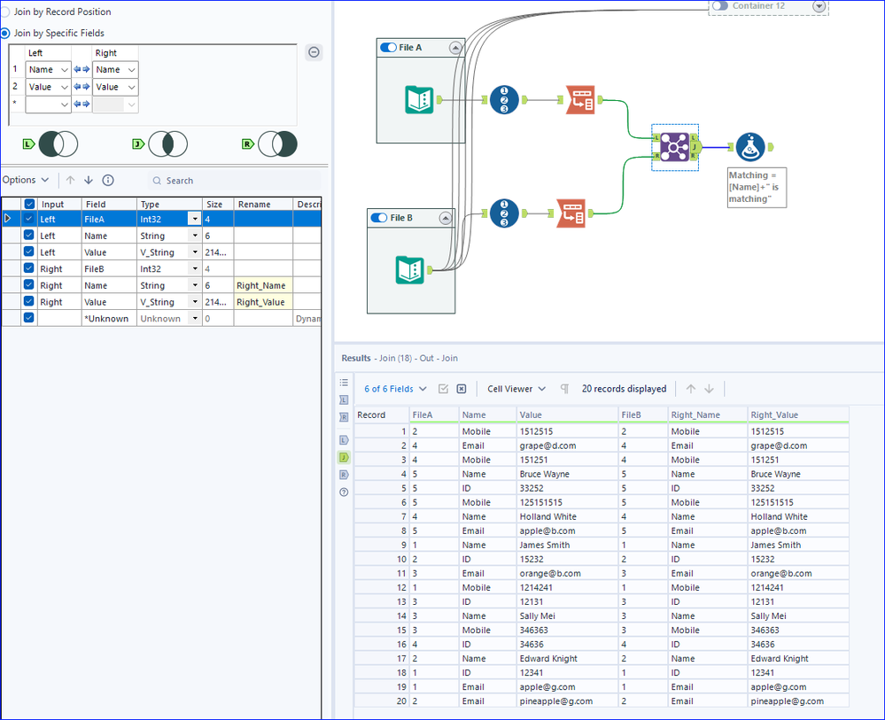 Join Logic - Alteryx