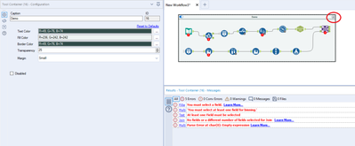 Design/Workflow miniaturization - Alteryx