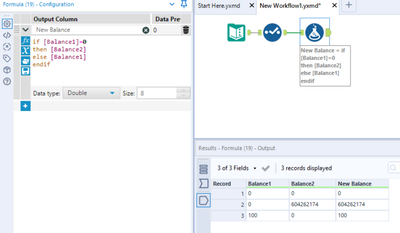 Use Dynamic Select to Remove Columns that are not Zero - Alteryx