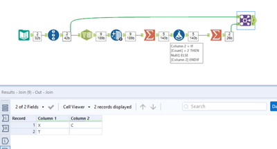 Remove both values of Duplicates - Alteryx