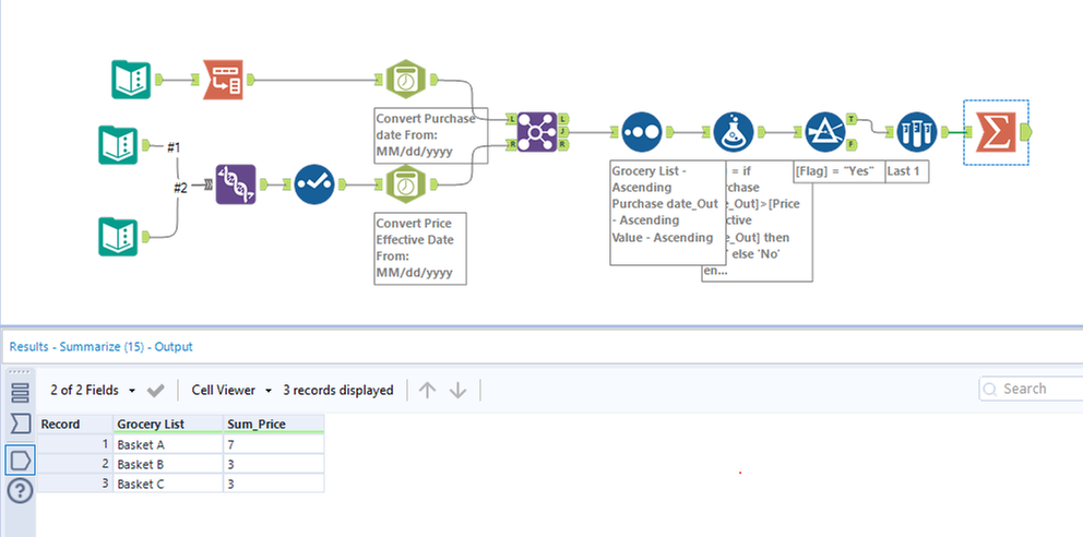 Effective way of joining 3 tables - Alteryx