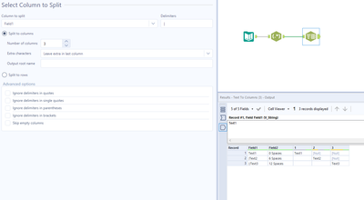 Unable to Deliminate using Text to Column twice - Alteryx