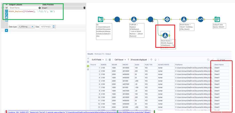 Batch Macro to combine all sheets and sheet names - Alteryx