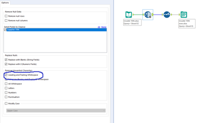 Remove empty/blank spaces in a cell - Alteryx