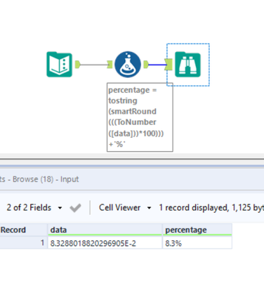 Data from Excel with E Notation - Alteryx