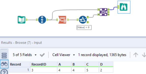 Multiple Field Filter - Alteryx