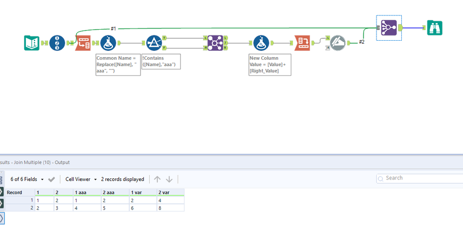 syntax on multifield tool - Alteryx