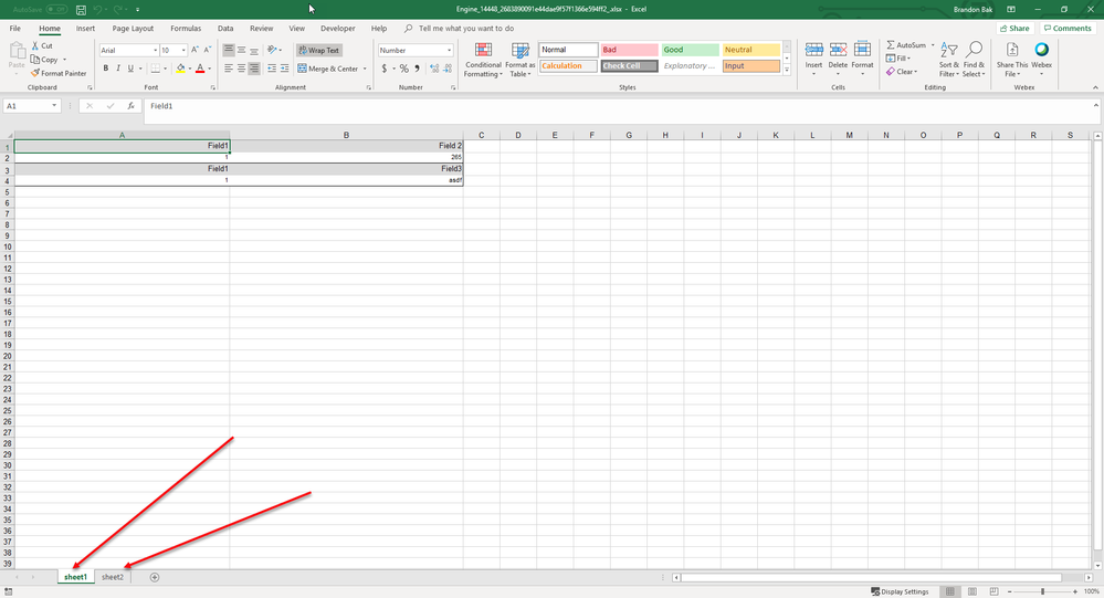 Data Layout - Alteryx