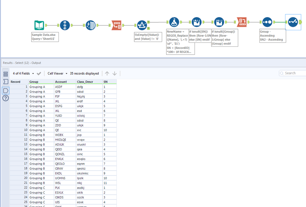 Convert Repeating Sections of Columns in Excel Tab (Same Column ...
