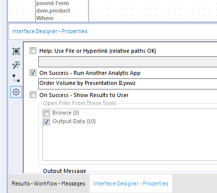 Publishing chained apps - Alteryx