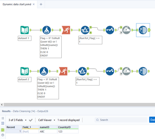 Delete the rows based on condition - Alteryx