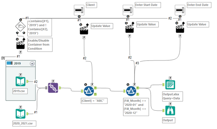 Conditional Join for Input files - Alteryx