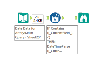 Multi Field Formula to Change Multiple date fields - Alteryx