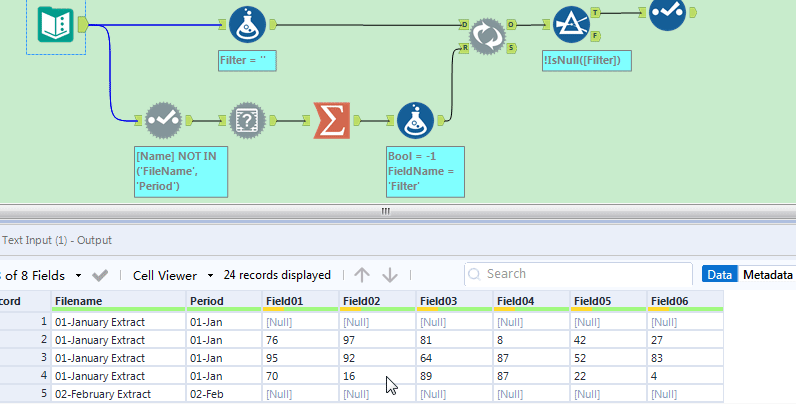 Delete Empty Rows When All Fields Are Empty or Null Except One or Two ...