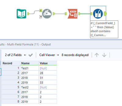 Row to column Transformation - Alteryx