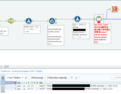 Dynamic Input weird Error - Alteryx