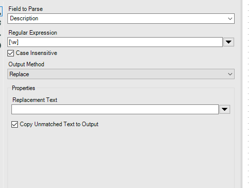 Regex to find and output all special characters in a string - Alteryx