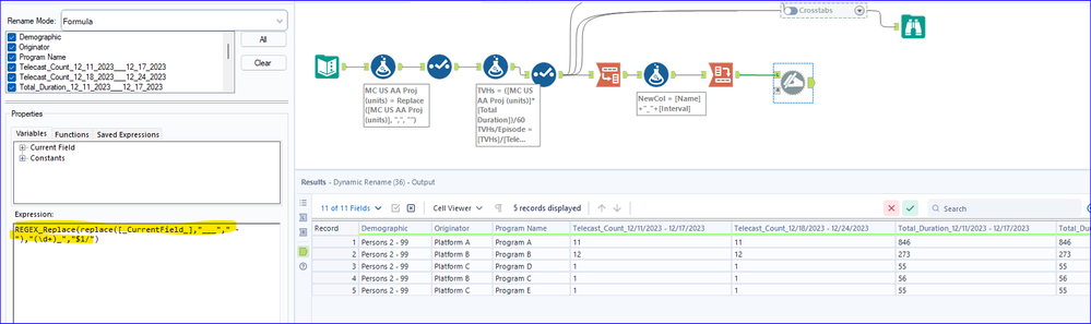 Overwriting or Dynamically Naming Crosstab Column Headers - Alteryx