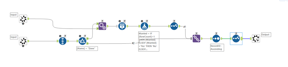 Add new rows conditionally based on strings in other rows - Alteryx