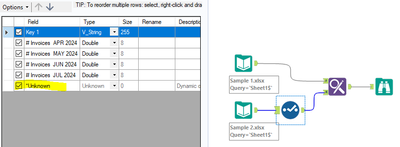 Find and replace: append unknown or dynamic fields - Alteryx
