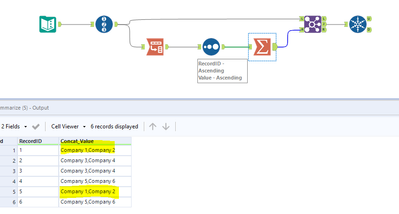 Duplicates rows but pairings match across different colums - Alteryx