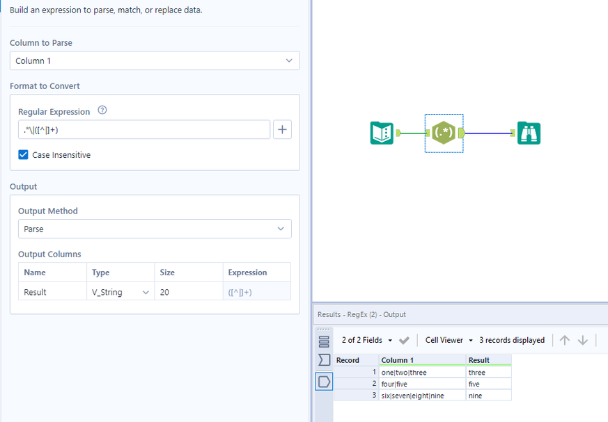 Extract data on the right-most delimiter - Alteryx