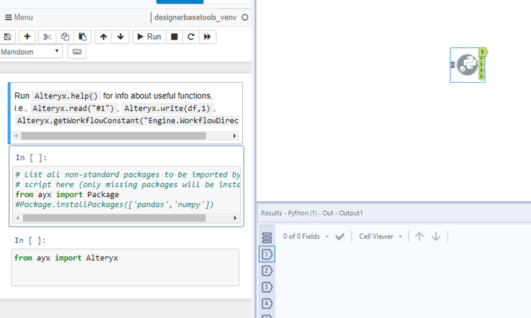 Python Output - Alteryx